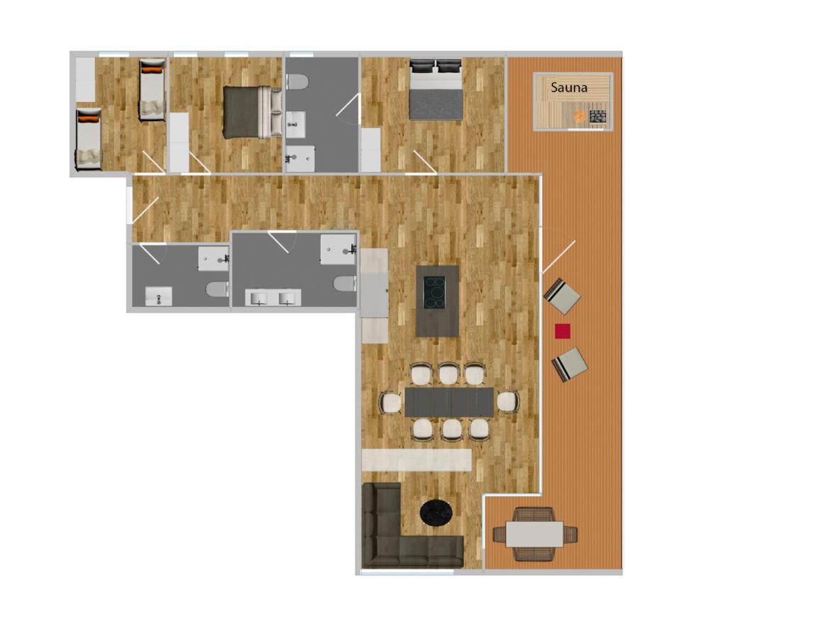 Luxus Penthouse Zentral By A-Appartments Brand  Εξωτερικό φωτογραφία
